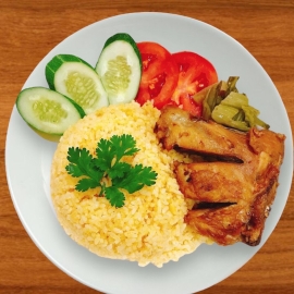 CƠM GÀ MÁ ĐÙI